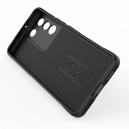 For vivo S16e 5G Magic Shield TPU + Flannel Phone Case(Purple) - vivo Cases by buy2fix | Online Shopping UK | buy2fix