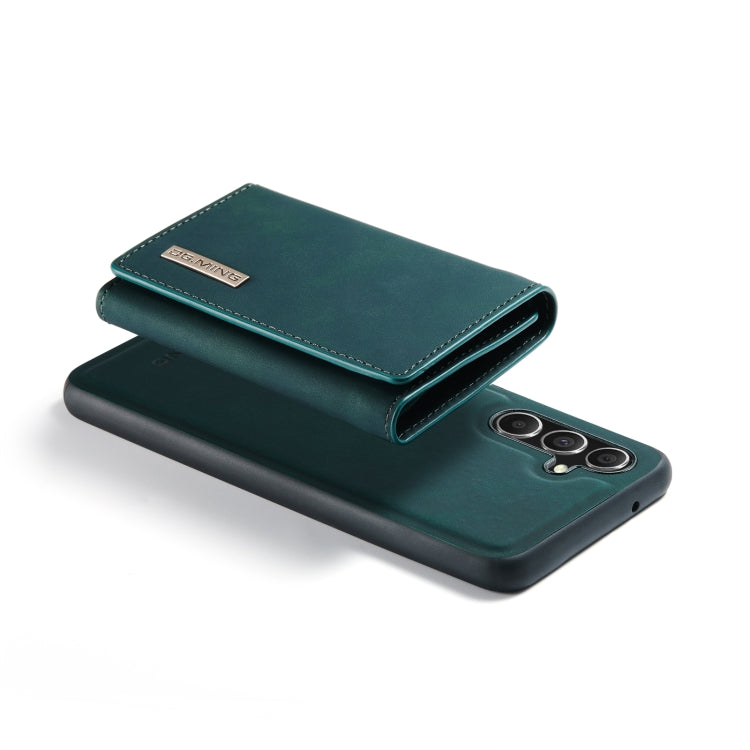 For Samsung Galaxy S23 FE 5G DG.MING M1 Series 3-Fold Multi Card Wallet + Magnetic Phone Case(Green) - Galaxy S23 FE 5G Cases by DG.MING | Online Shopping UK | buy2fix