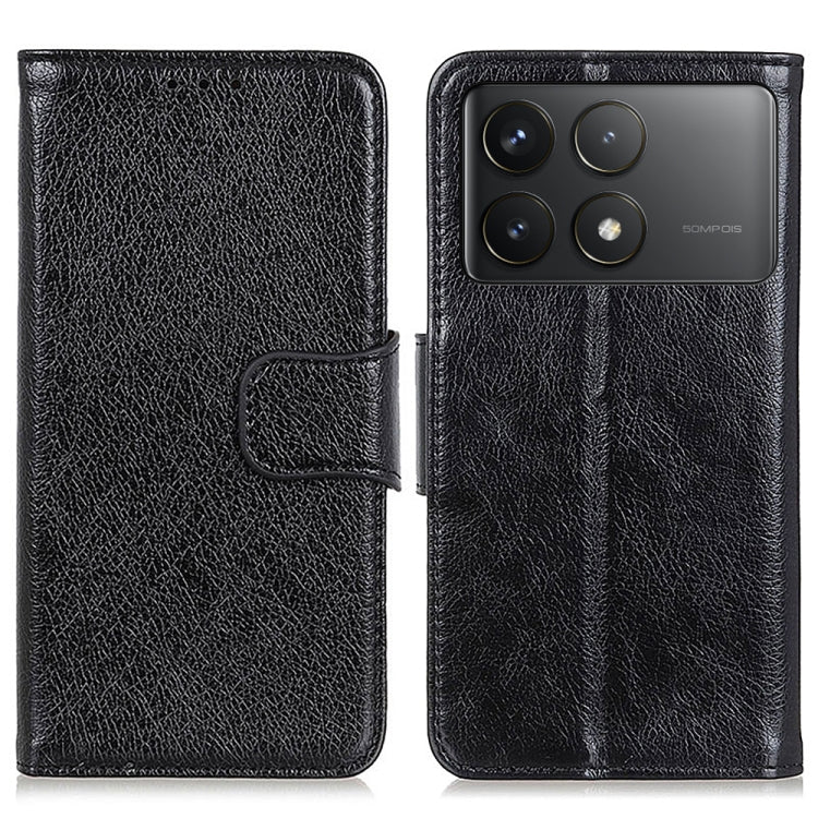 For Xiaomi Redmi K70 5G / K70 Pro 5G Nappa Texture Horizontal Flip Leather Phone Case(Black) - K70 Cases by buy2fix | Online Shopping UK | buy2fix