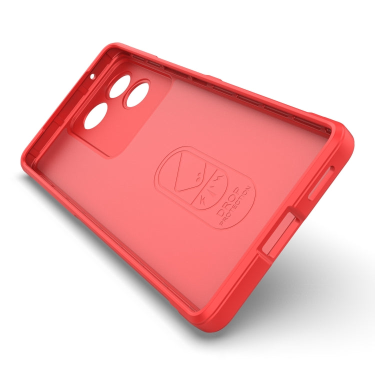 For vivo S17e Magic Shield TPU + Flannel Phone Case(Purple) - vivo Cases by buy2fix | Online Shopping UK | buy2fix