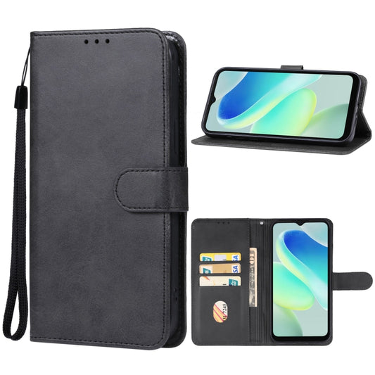 For Blackview Oscal Flat 1C Leather Phone Case(Black) - More Brand by buy2fix | Online Shopping UK | buy2fix