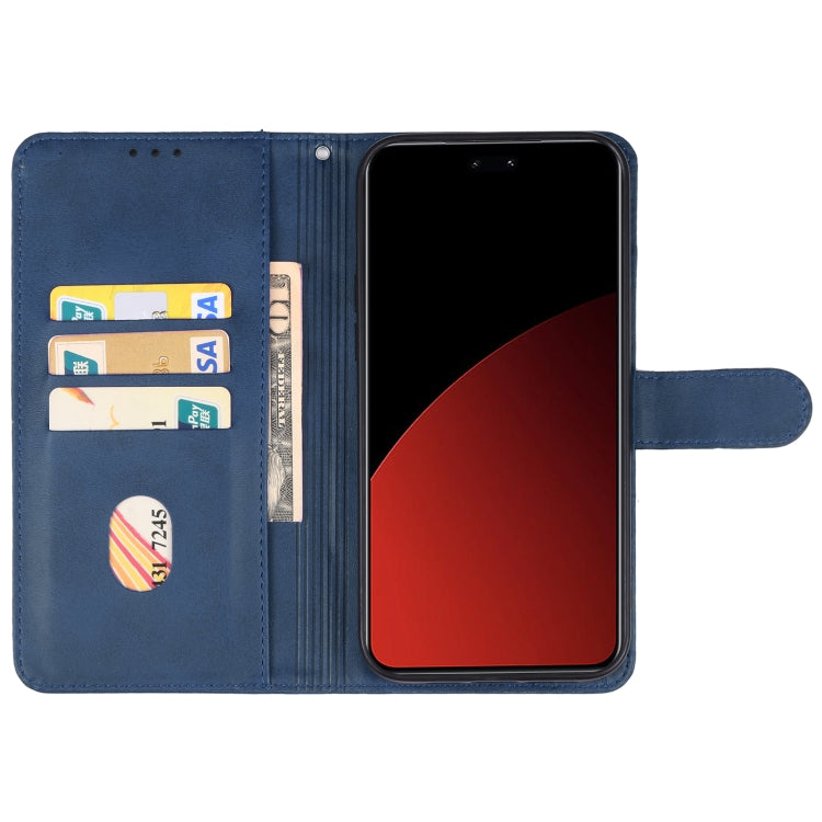 For Xiaomi Civi 4 Pro Leather Phone Case(Blue) - Xiaomi Cases by buy2fix | Online Shopping UK | buy2fix