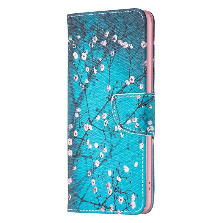 For Xiaomi Redmi K70 / K70 Pro Colored Drawing Pattern Leather Phone Case(Plum Blossom) - K70 Pro Cases by buy2fix | Online Shopping UK | buy2fix