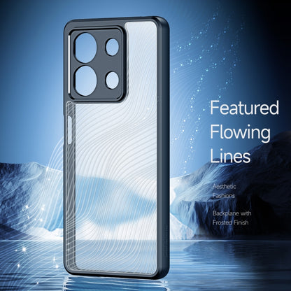 For Xiaomi Redmi Note 13 5G / Poco X6 5G DUX DUCIS Aimo Series TPU + PC Frosted Feel Phone Case(Black) - Note 13 Cases by DUX DUCIS | Online Shopping UK | buy2fix