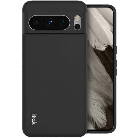 For Google Pixel 8 Pro IMAK UC-3 Series Shockproof Frosted TPU Phone Case(Black) - Google Cases by imak | Online Shopping UK | buy2fix
