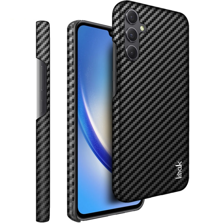 For Samsung Galaxy A34 5G imak Ruiyi Series Carbon Fiber PU + PC Phone Case - Galaxy Phone Cases by imak | Online Shopping UK | buy2fix