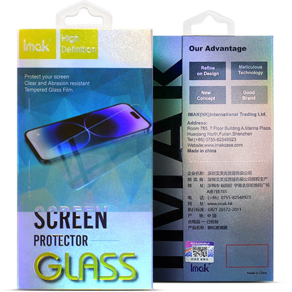 For OPPO Reno8 T 4G Global IMAK H Series Tempered Glass Film - OPPO Tempered Glass by imak | Online Shopping UK | buy2fix