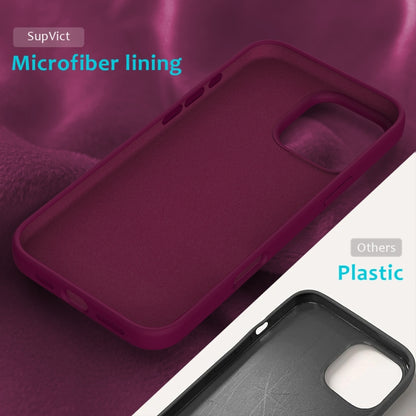 For iPhone 16 Pro Max Solid Color Silicone Phone Case(Violet) - More iPhone Cases by buy2fix | Online Shopping UK | buy2fix