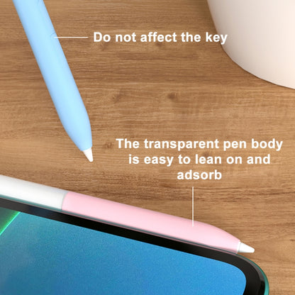 For Xiaomi Stylus Pen 2 Jelly Style Translucent Silicone Protective Pen Case(White) - Pencil Accessories by buy2fix | Online Shopping UK | buy2fix