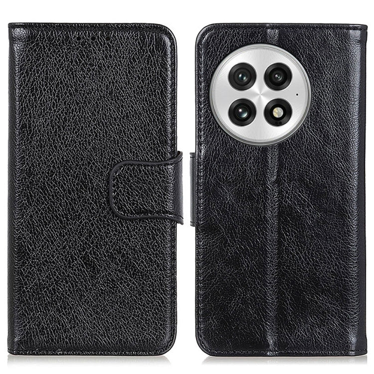 For OnePlus 13 Nappa Texture Leather Phone Case(Black) - OnePlus Cases by buy2fix | Online Shopping UK | buy2fix