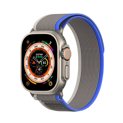 For Apple Watch 9 41mm DUX DUCIS YJ Series Nylon Watch Band(Blue) - Watch Bands by DUX DUCIS | Online Shopping UK | buy2fix