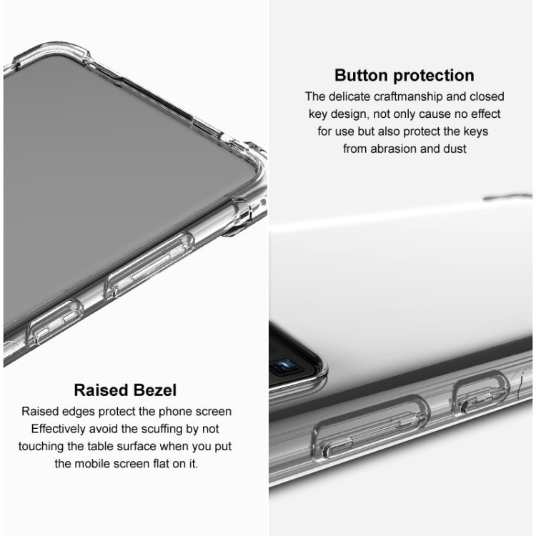 For Huawei nova 11 SE imak Shockproof Airbag TPU Phone Case(Transparent) - Huawei Cases by imak | Online Shopping UK | buy2fix