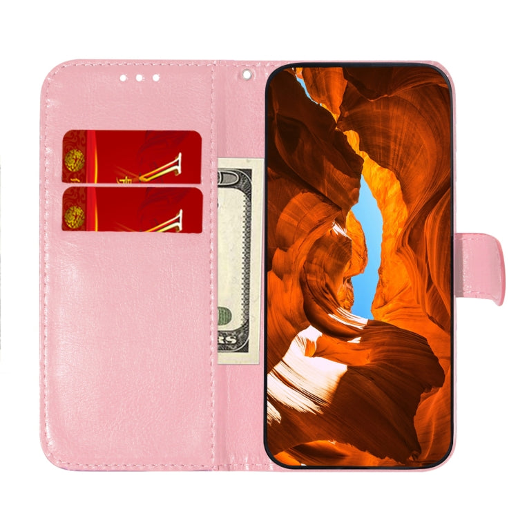 For iPhone 16 Pro Max Colorful Magnetic Buckle Leather Phone Case(Pink) - iPhone 16 Pro Max Cases by buy2fix | Online Shopping UK | buy2fix