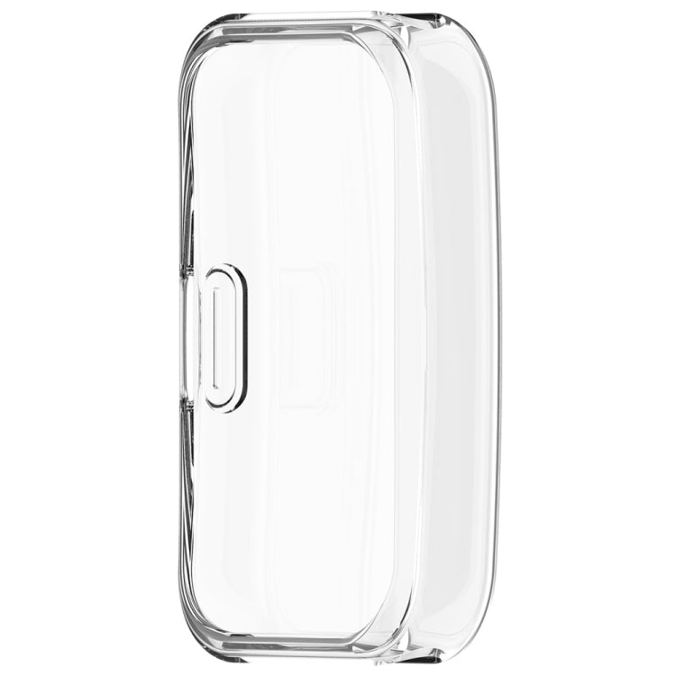 For Huawei Band 8 Full Coverage TPU Electroplating Watch Protective Case(Transparent) - Watch Cases by buy2fix | Online Shopping UK | buy2fix