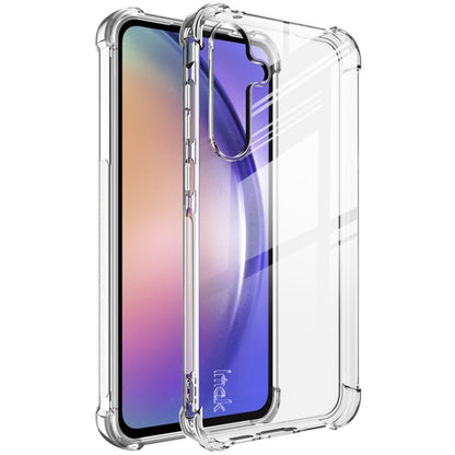 For Samsung Galaxy A55 5G imak Shockproof Airbag TPU Phone Case(Transparent) - Galaxy Phone Cases by imak | Online Shopping UK | buy2fix