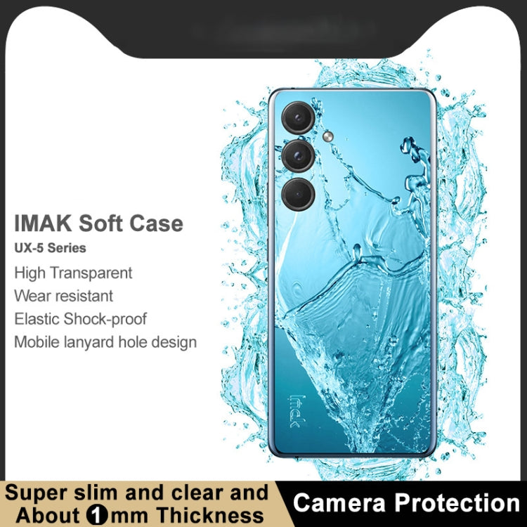 For Samsung Galaxy A55 5G imak UX-5 Series Transparent Shockproof TPU Protective Case(Transparent) - Galaxy Phone Cases by imak | Online Shopping UK | buy2fix