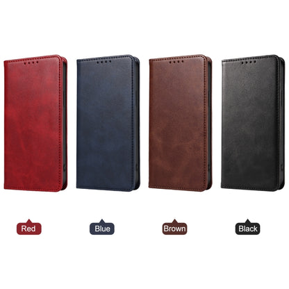 For Xiaomi 14 Magnetic Closure Leather Phone Case(Brown) - 14 Cases by buy2fix | Online Shopping UK | buy2fix