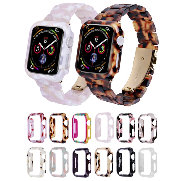 For Apple Watch Ultra 2 / Ultra 49mm Printed Resin PC Watch Case(Peach Pink) - Watch Cases by buy2fix | Online Shopping UK | buy2fix