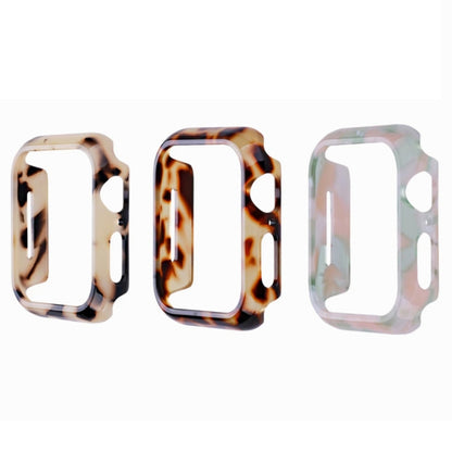 For Apple Watch Ultra 2 / Ultra 49mm Printed Resin PC Watch Case(Peach Pink) - Watch Cases by buy2fix | Online Shopping UK | buy2fix