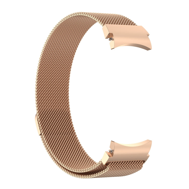 For Samsung Galaxy Watch 6 / 6 Classic Milan Magnetic Metal Watch Band(Rose Gold) - Watch Bands by buy2fix | Online Shopping UK | buy2fix