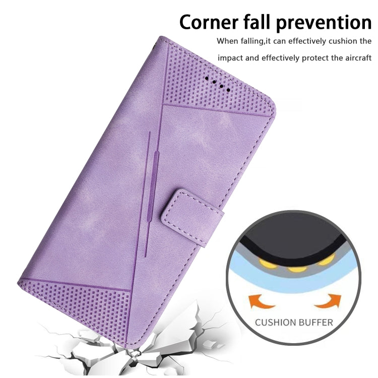 For Xiaomi Redmi K70 / K70 Pro Dream Triangle Leather Phone Case with Lanyard(Purple) - K70 Pro Cases by buy2fix | Online Shopping UK | buy2fix