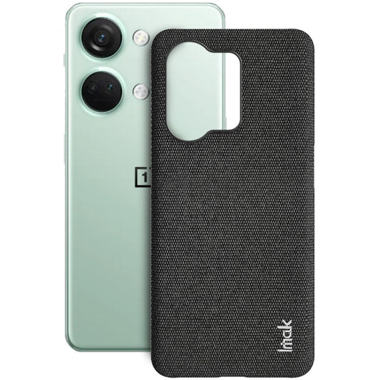 For OnePlus Ace 2V / Nord 3 5G imak Ruiyi Series Cloth Texture PU + PC Phone Case(Black) - OnePlus Cases by imak | Online Shopping UK | buy2fix