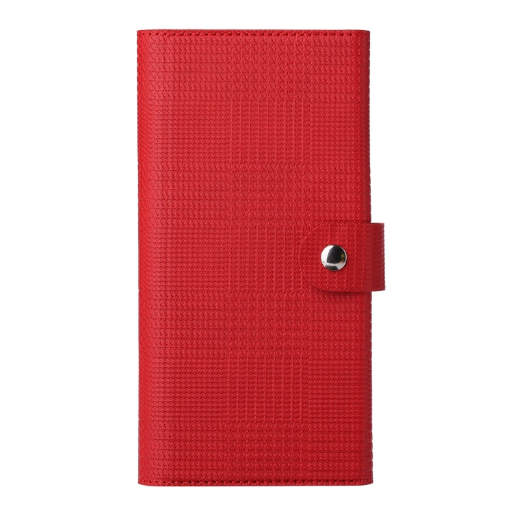 For iPhone 15 Plus ViLi GHB Series MagSafe Magnetic Zipper Leather Phone Case(Red) - iPhone 15 Plus Cases by ViLi | Online Shopping UK | buy2fix