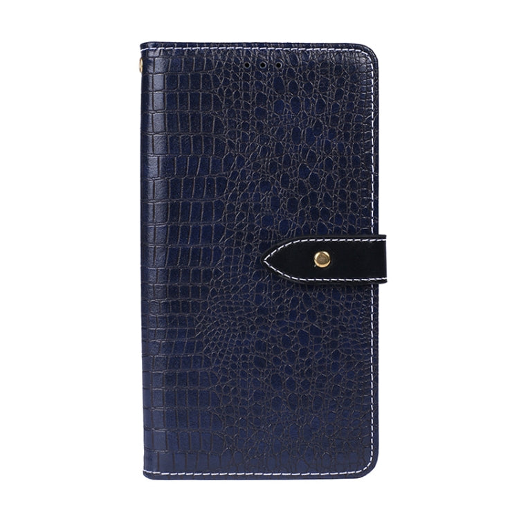 For Blackview A80 idewei Crocodile Texture Horizontal Flip Leather Case with Holder & Card Slots & Wallet(Dark Blue) - More Brand by idewei | Online Shopping UK | buy2fix