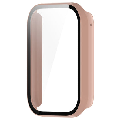 For Xiaomi Mi Band 8 Pro PC + Tempered Glass Film Integrated Watch Protective Case(Pink) - Watch Cases by buy2fix | Online Shopping UK | buy2fix