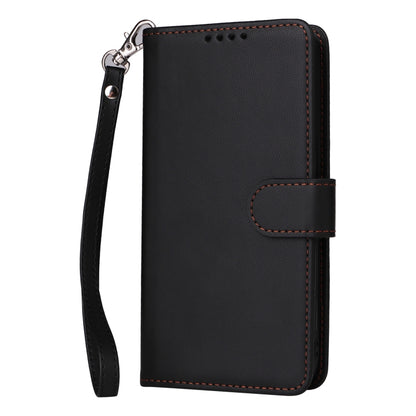 For iPhone 16 BETOPNICE BN-005 2 in 1 Detachable Imitate Genuine Leather Phone Case(Black) - iPhone 16 Cases by BETOPNICE | Online Shopping UK | buy2fix