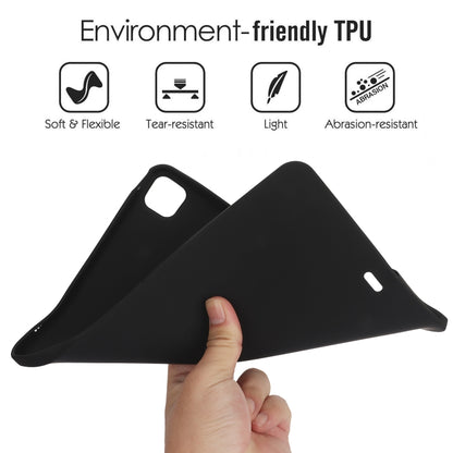 For iPad Pro 11 2024 Oil Spray Skin-friendly TPU Tablet Case(Black) - iPad Pro 11 2024 Cases by buy2fix | Online Shopping UK | buy2fix