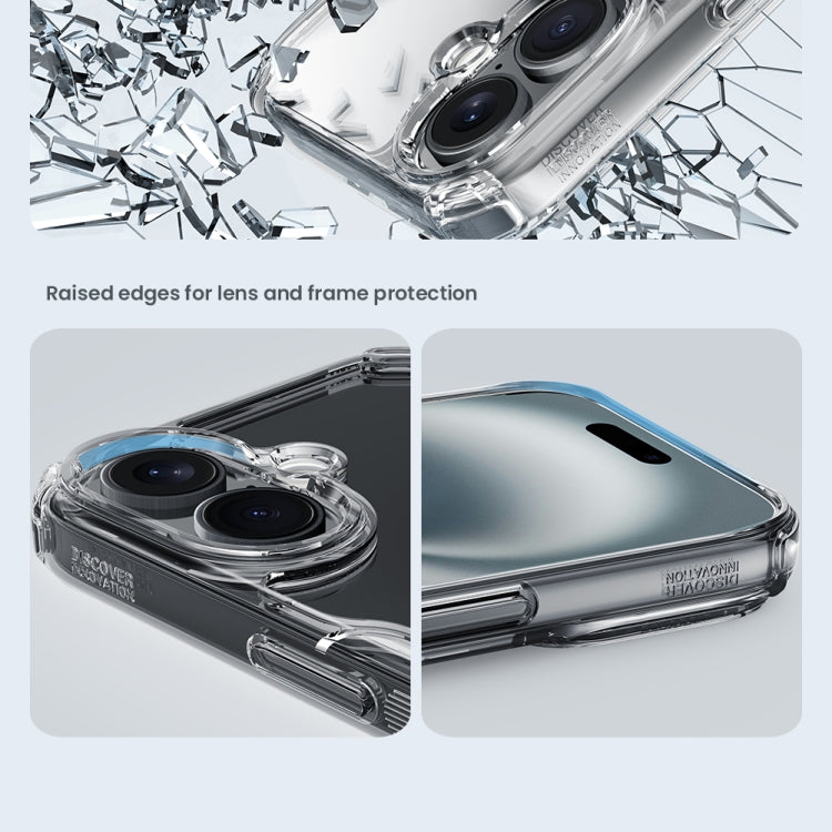 For iPhone 16 Plus NILLKIN Ultra Clear Magsafe PC + TPU Phone Case(Blue) - iPhone 16 Plus Cases by NILLKIN | Online Shopping UK | buy2fix