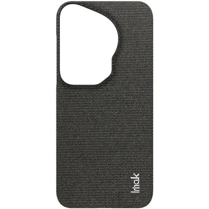 For Huawei Pura 70 Ultra imak Ruiyi Series Cloth Texture PU + PC Phone Case(Black) - Huawei Cases by imak | Online Shopping UK | buy2fix