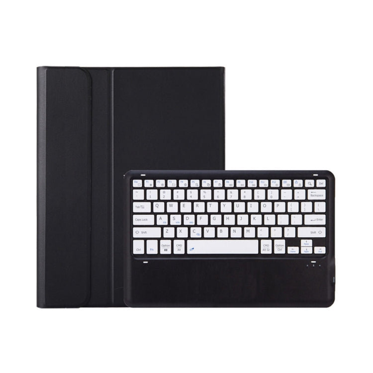 For Lenovo Xiaoxin Pad Pro 12.7 inch AM24 TPU Ultra-thin Detachable Bluetooth Keyboard Tablet Leather Case(Black White) - Lenovo Keyboard by buy2fix | Online Shopping UK | buy2fix