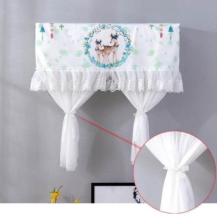 Do Not Take Dust-proof And Anti Direct Blowing Simple Wind Hanging Machine Air Conditioner Moon Cover, Size:Width 92 × Thickness 20 × Height 90cm(Zoo) - Dust Covers by buy2fix | Online Shopping UK | buy2fix