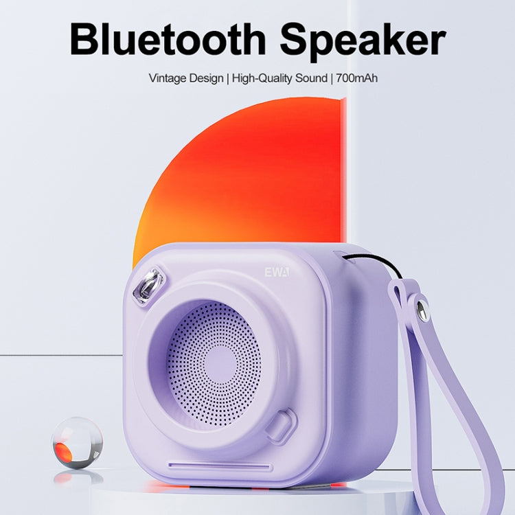 EWA A132 Portable Mini Stereo Wireless Bluetooth Speaker(Black) - Mini Speaker by EWA | Online Shopping UK | buy2fix