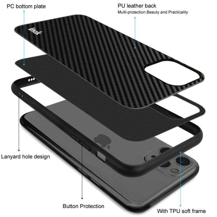 For Samsung Galaxy S23 FE 5G IMAK LX-5 Series Shockproof PC + PU + TPU Protective Phone Case(Carbon Fiber Texture) - Galaxy S23 FE 5G Cases by imak | Online Shopping UK | buy2fix
