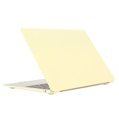 For MacBook Pro 16 inch M3 Max Cream Style Laptop Plastic Protective Case(Cream Yellow) - MacBook Pro Cases by buy2fix | Online Shopping UK | buy2fix