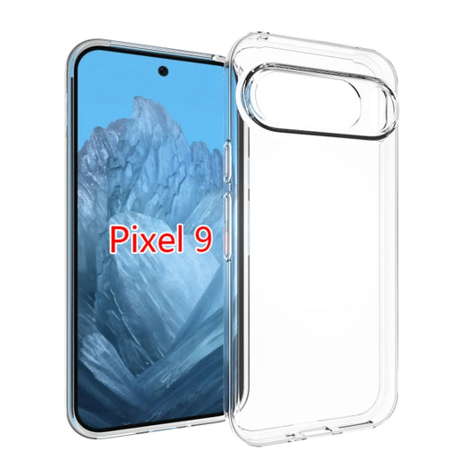 For Google Pixel 9 Waterproof Texture TPU Phone Case(Transparent) - Google Cases by buy2fix | Online Shopping UK | buy2fix