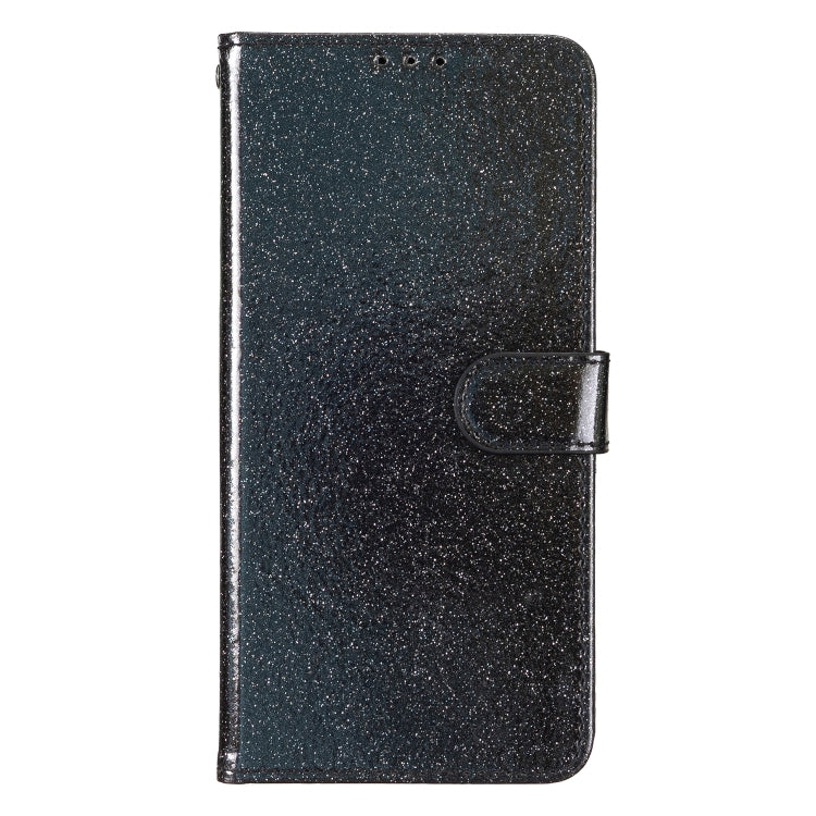 For Ulefone Note 14 Glitter Powder Flip Leather Phone Case(Black) - Ulefone Cases by buy2fix | Online Shopping UK | buy2fix