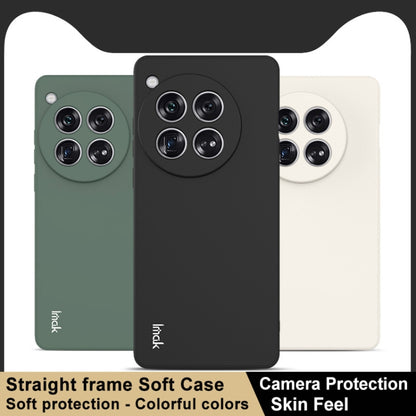 For OnePlus 12 5G imak UC-4 Series Straight Edge TPU Phone Case(Black) - OnePlus Cases by imak | Online Shopping UK | buy2fix
