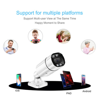 Q39 Motion Tracking Night Vision Smart Camera Supports Voice Intercom, Plug Type:AU Plug(White) - Wireless Camera by buy2fix | Online Shopping UK | buy2fix