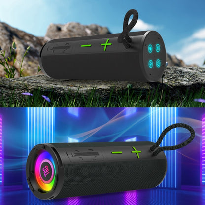 T&G TG-421 RGB BT Outdoor Waterproof Speakers(Green) - Desktop Speaker by T&G | Online Shopping UK | buy2fix