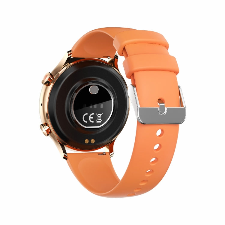 QS40 1.39 inch BT5.2 Smart Sport Watch, Support Bluetooth Call / Sleep / Blood Oxygen / Temperature / Heart Rate / Blood Pressure Health Monitor(Orange) - Smart Watches by buy2fix | Online Shopping UK | buy2fix