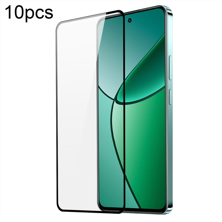 For Realme 12+ 10pcs DUX DUCIS 0.33mm 9H Medium Alumina Tempered Glass Film - Realme Tempered Glass by DUX DUCIS | Online Shopping UK | buy2fix