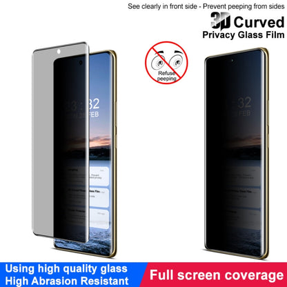 For Realme 12 Pro 5G / 12 Pro+ 5G imak 3D Curved HD Full Screen Anti-spy Tempered Glass Protective Film - Realme Tempered Glass by imak | Online Shopping UK | buy2fix