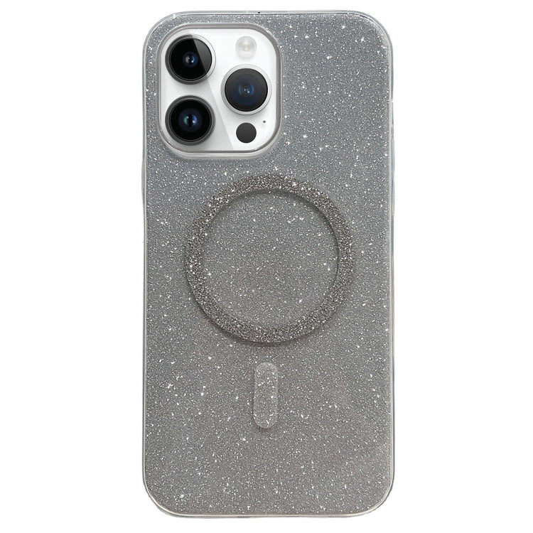 For iPhone 11 Pro Glitter MagSafe Magnetic TPU Phone Case(Silver) - iPhone 11 Pro Cases by buy2fix | Online Shopping UK | buy2fix