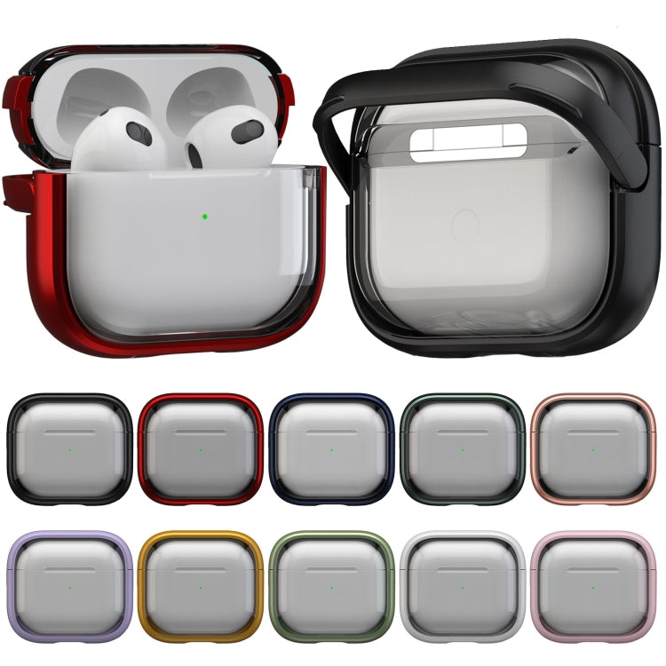 For AirPods Pro 2  TPU Hybrid PC Case with Holder(Red) - For AirPods Pro 2 by buy2fix | Online Shopping UK | buy2fix