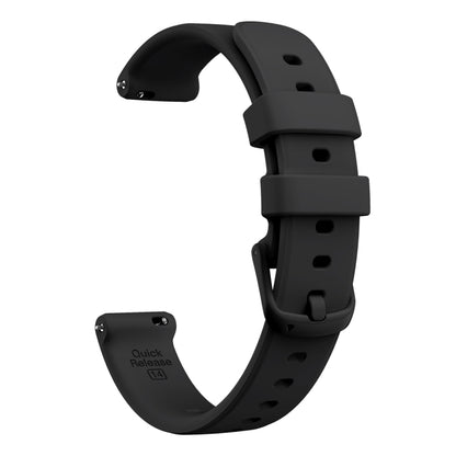 For Garmin Lily 2 Silicone Watch Band Wristband(Black) - Watch Bands by buy2fix | Online Shopping UK | buy2fix