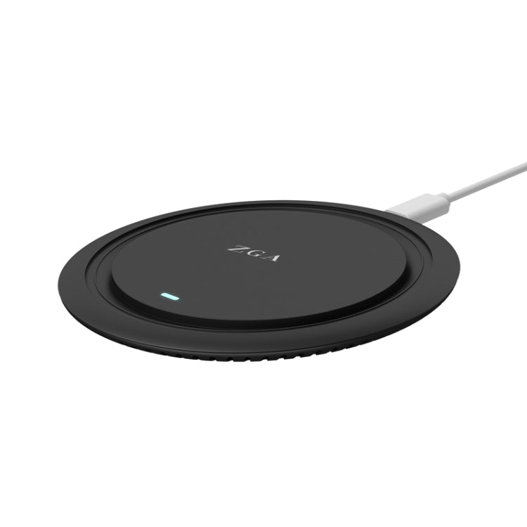 ZGA WX01S 15W Desktop Wireless Charger(Black) - Wireless Charger by ZGA | Online Shopping UK | buy2fix